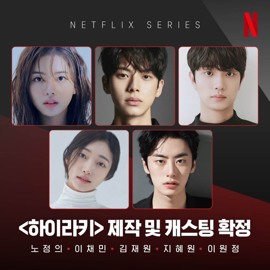 Netflix Merilis Daftar Pemeran Drama Korea Mendatang “Hierarchy”!
